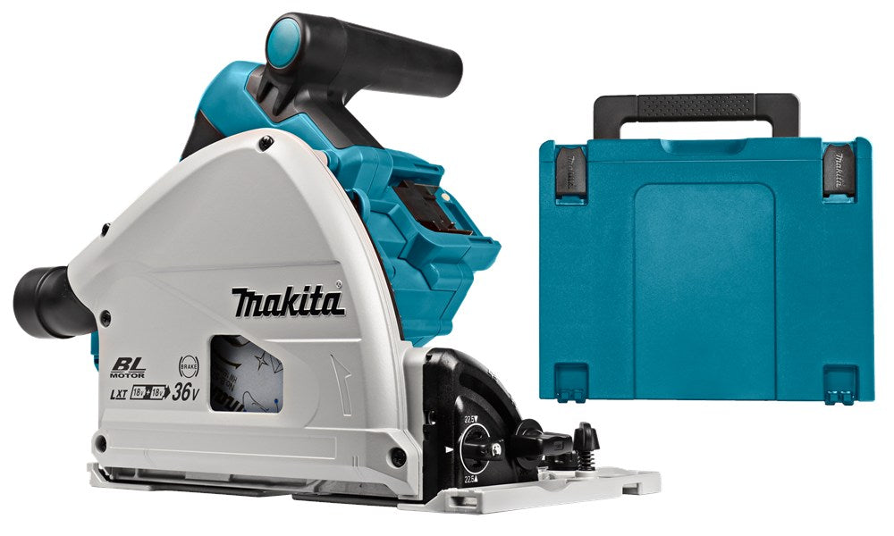 Afbeelding Makita 2x18 v invalcirkelzaag 165 mm DSP600ZJ
