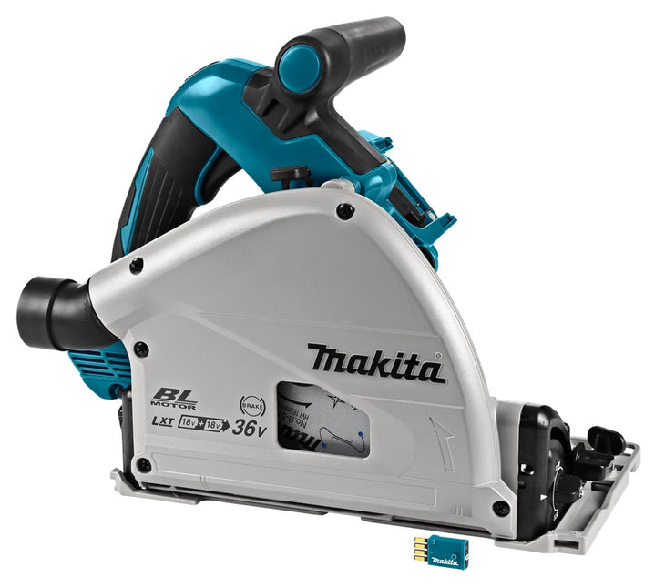 Afbeelding Makita 2x18 v invalcirkelzaag 165 mm DSP601ZJU2