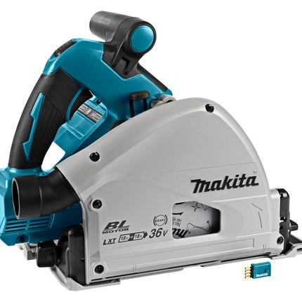 Afbeelding Makita 2x18 v invalcirkelzaag 165 mm DSP601ZJU