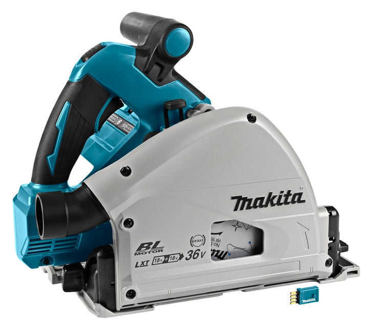 Afbeelding Makita 2x18 v invalcirkelzaag 165 mm DSP601ZJU