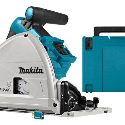 Afbeelding Makita 2x18 v invalcirkelzaag 165 mm DSP601ZJU