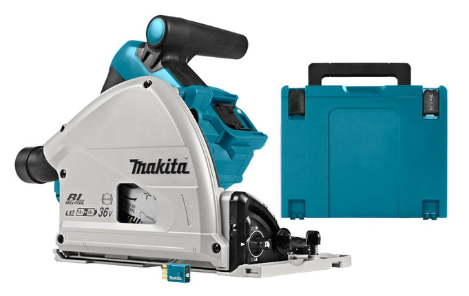 Afbeelding Makita 2x18 v invalcirkelzaag 165 mm DSP601ZJU