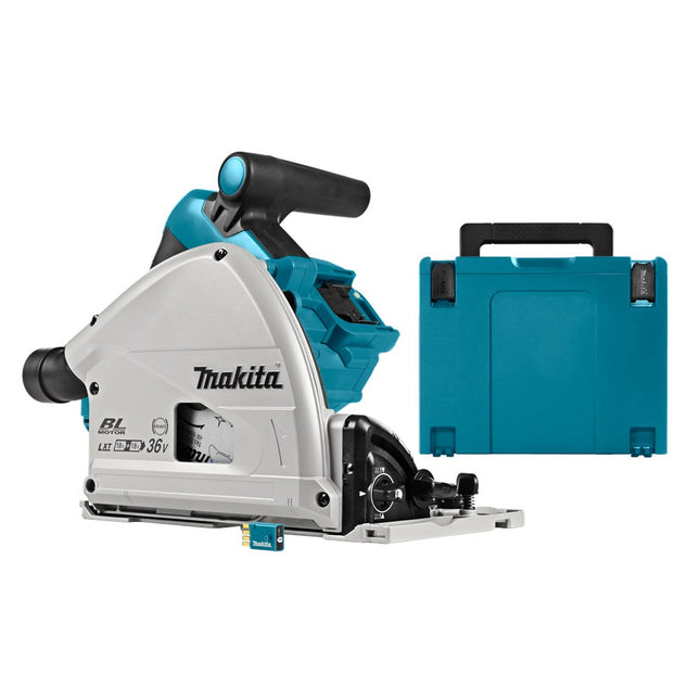 Afbeelding Makita 2x18 v invalcirkelzaag 165 mm DSP601ZJU