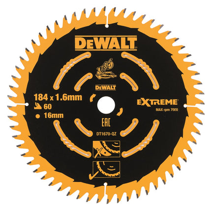 DeWALT Cirkelzaagblad DT1670