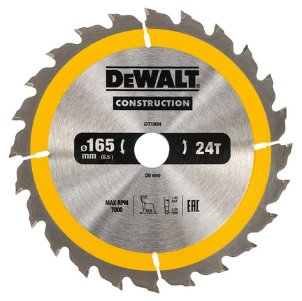 DeWALT Cirkelzaagblad DT1934