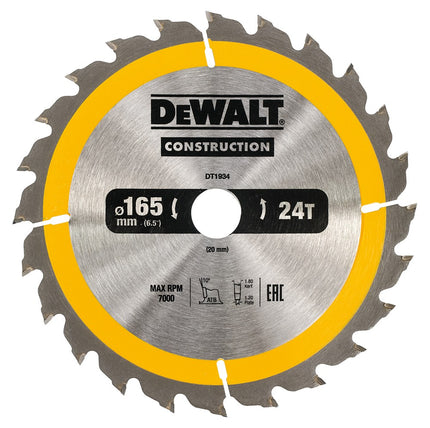 DeWALT Cirkelzaagblad DT1934