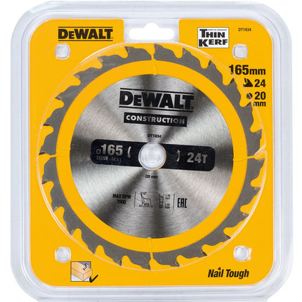 DeWALT Cirkelzaagblad DT1934
