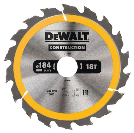 DeWALT Cirkelzaagblad DT1941