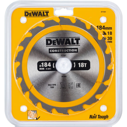DeWALT Cirkelzaagblad DT1941