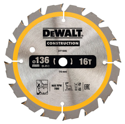 DeWALT Cirkelzaagblad DT1946