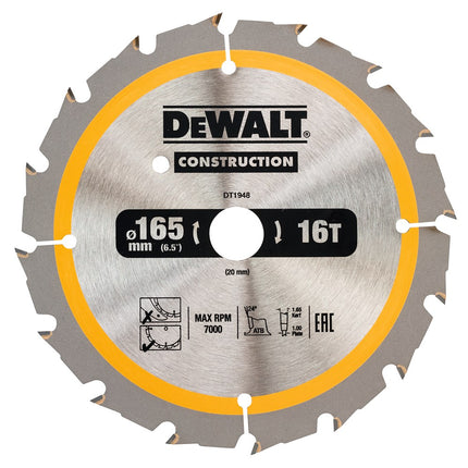 DeWALT Cirkelzaagblad DT1948