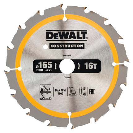 DeWALT Cirkelzaagblad DT1948