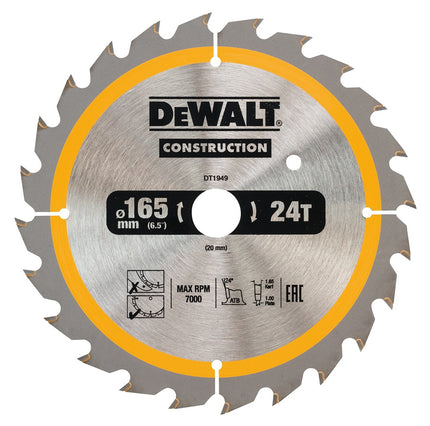 DeWALT Cirkelzaagblad DT1949