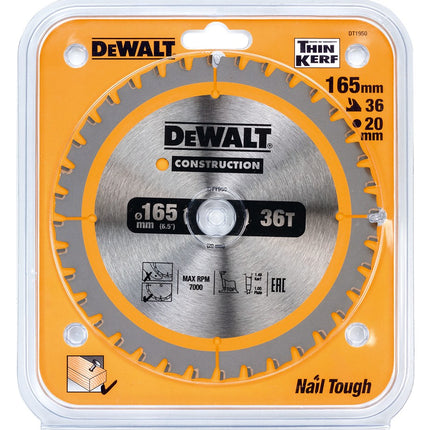DeWALT Cirkelzaagblad DT1950