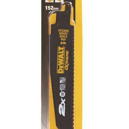 DeWALT Reciprozaagblad 2x bim DT2300L