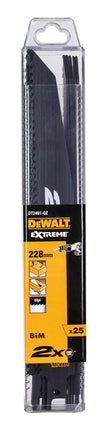 DeWALT Reciprozaagblad 2x bim 228x4,2mm extra dik, hout DT2491