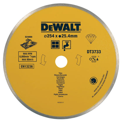 DeWALT Diamant zaagblad nat DT3734
