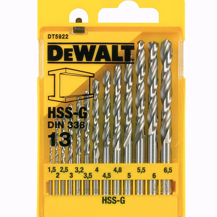 DeWALT Spiraalborenset metaal DT5922