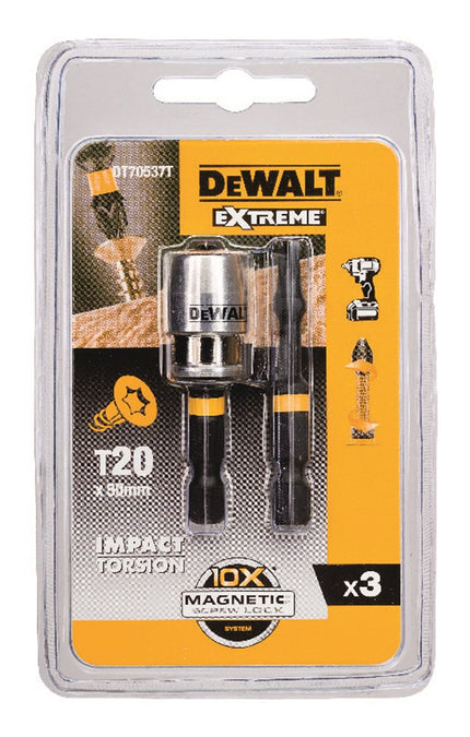 DeWALT Impact torsion 2x Torx 50mm + 1