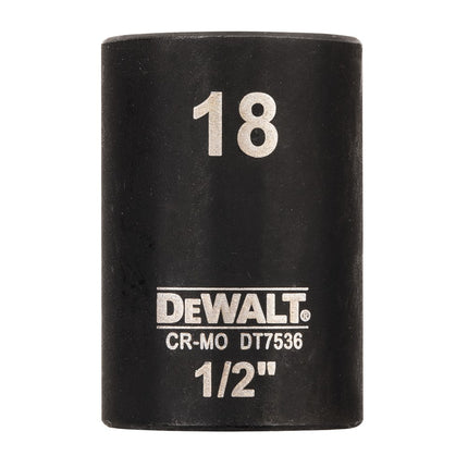 DeWALT Slagdopsleutel 1/2" Metrisch DT7536