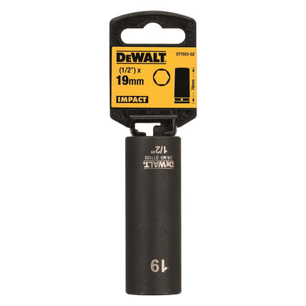 DeWALT Impact dop 1/2" DT7553