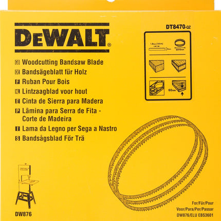 DeWALT Lint-, bandzaag DT8470