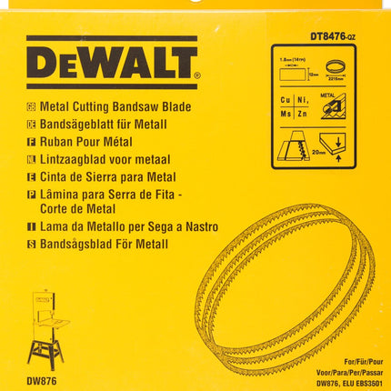 DeWALT Lint-, bandzaag DT8476