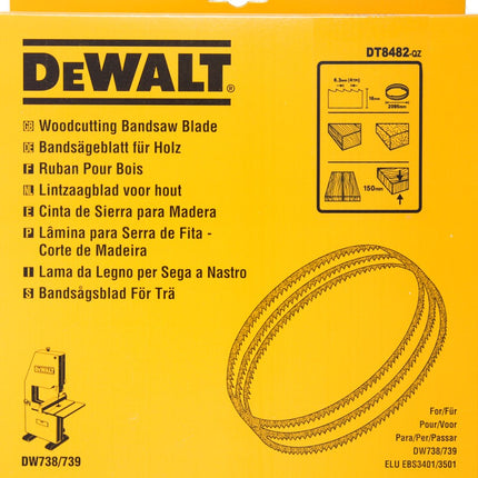 DeWALT Lint-, bandzaag DT8482