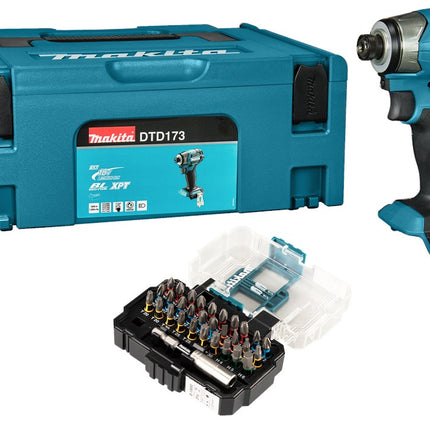 Afbeelding Makita lxt 18 v slagschroevendraaier DTD173ZJX1