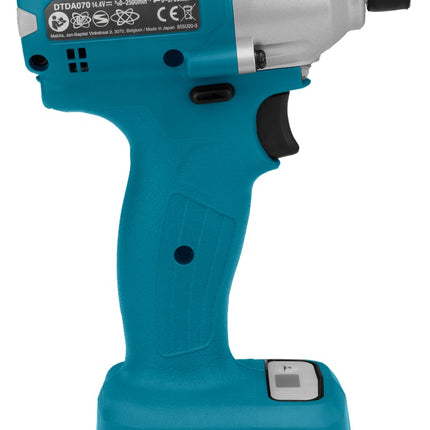 Afbeelding Makita 14,4 v instelbare slagschroevendraaier 65nm DTDA070Z