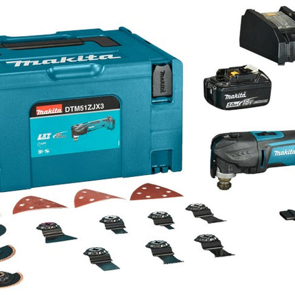 Afbeelding Makita 18 v multitool DTM51RTJX3