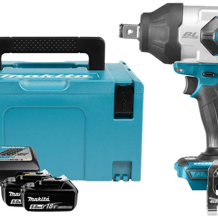 Afbeelding Makita 18 v slagmoersleutel DTW1001RTJ