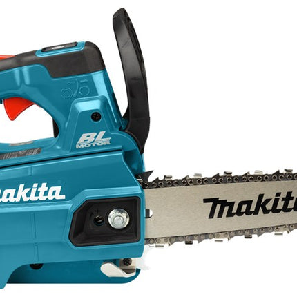 Afbeelding Makita lxt 2x18 v tophandle kettingzaag 25 cm DUC256CZ