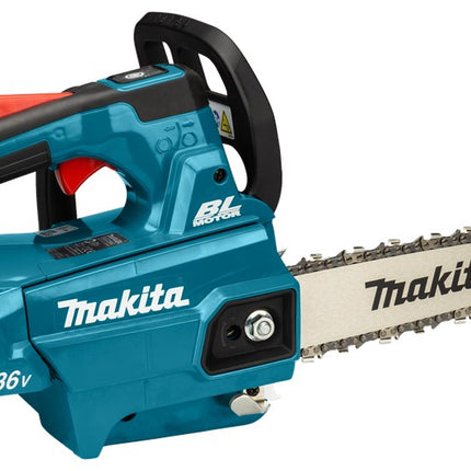 Afbeelding Makita lxt 2x18 v tophandle kettingzaag 25 cm DUC256CZ