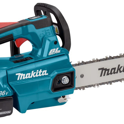 Afbeelding Makita lxt 2x18 v tophandle kettingzaag 30 cm DUC306Z001