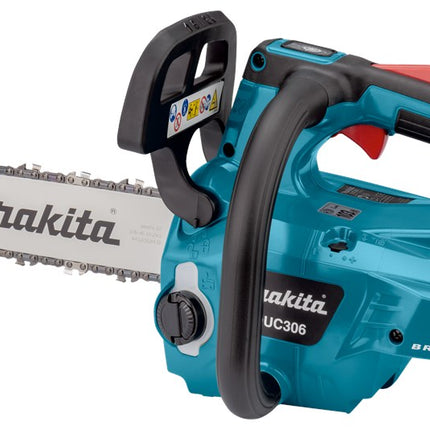 Afbeelding Makita lxt 2x18 v tophandle kettingzaag 30 cm DUC306Z001
