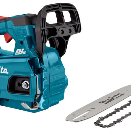 Afbeelding Makita lxt 2x18 v tophandle kettingzaag 30 cm