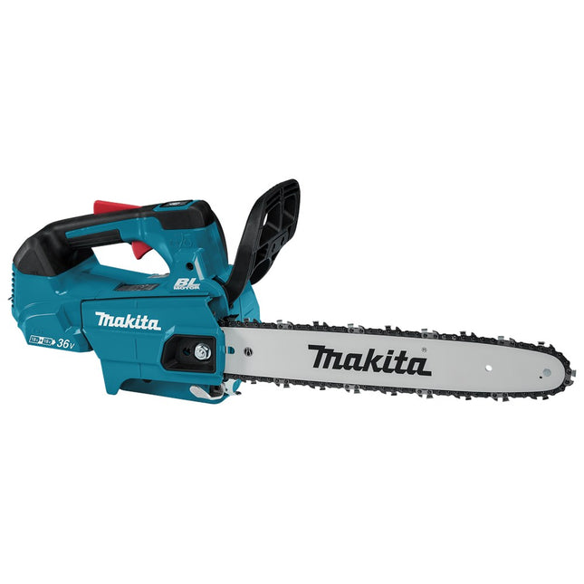 Afbeelding Makita lxt 2x18 v tophandle kettingzaag 35 cm DUC356Z