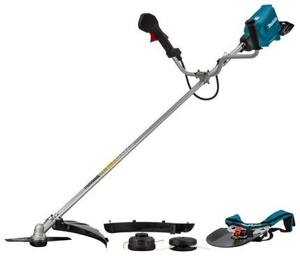 Afbeelding Makita lxt 2x18 v bosmaaier u-greep DUR369AZ
