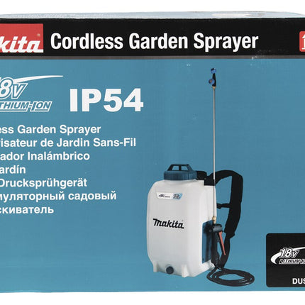 Afbeelding Makita lxt 18 v ruggedragen drukspuit 15 liter DUS158Z