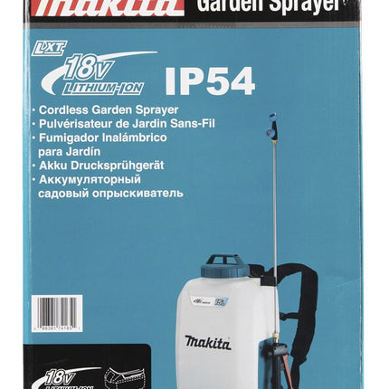 Afbeelding Makita lxt 18 v ruggedragen drukspuit 15 liter DUS158Z