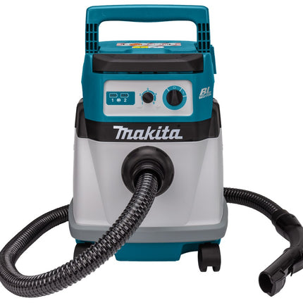 Afbeelding Makita 2x18 v stofzuiger nat en droog DVC155LZX2