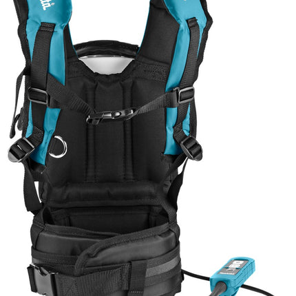 Afbeelding Makita 2x18 v rugstofzuiger voor schoonmaak