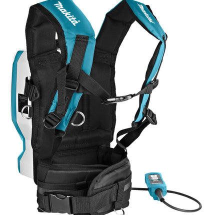 Afbeelding Makita 2x18 v rugstofzuiger voor schoonmaak