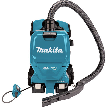 Afbeelding Makita 2x18 v rugstofzuiger voor schoonmaak DVC261TX22