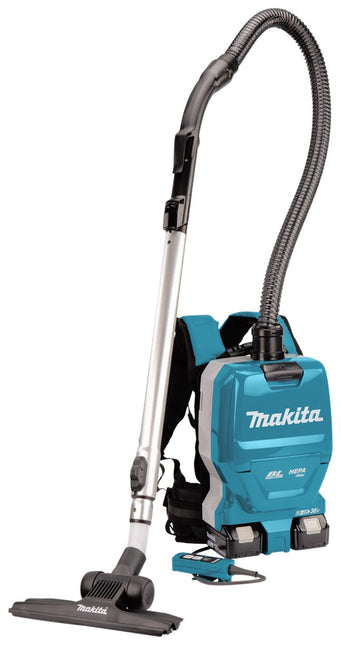 Afbeelding Makita 2x18 v rugstofzuiger voor schoonmaak DVC261TX22