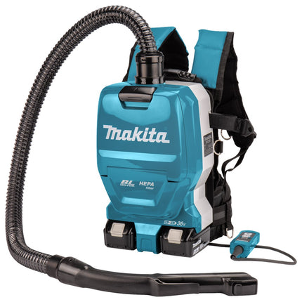 Afbeelding Makita 2x18 v rugstofzuiger voor schoonmaak DVC261TX22