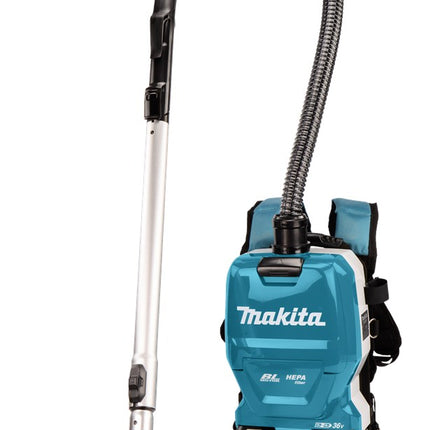 Afbeelding Makita 2x18 v rugstofzuiger voor schoonmaak DVC261TX22