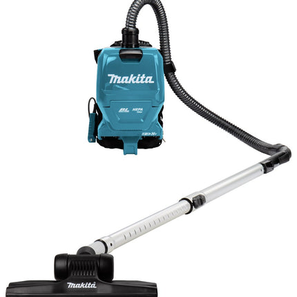 Afbeelding Makita 2x18 v rugstofzuiger voor schoonmaak DVC261ZX22