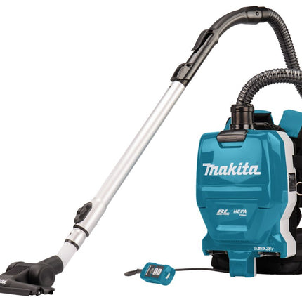 Afbeelding Makita 2x18 v rugstofzuiger voor schoonmaak DVC261ZX22